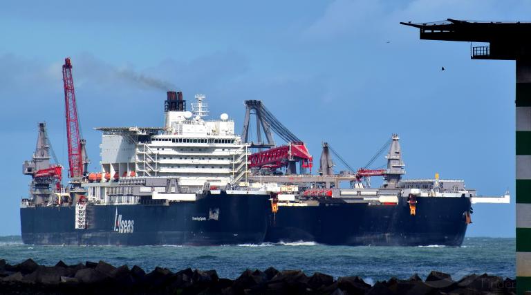 PIONEERING SPIRIT, Crane Ship Details and current position IMO