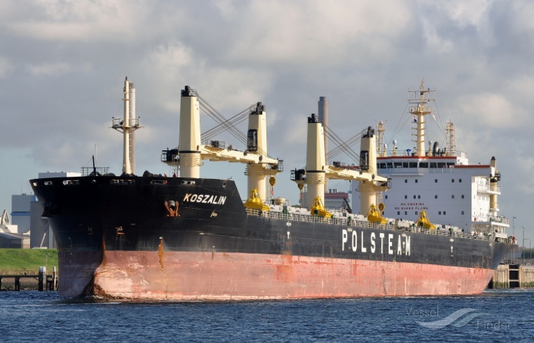 Koszalin Bulk Carrier Details And Current Position Imo 9594236 Mmsi 311055300 Vesselfinder