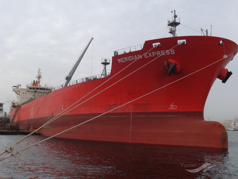 MERIDIAN EXPRESS, Chemical/Oil Products Tanker Details and current