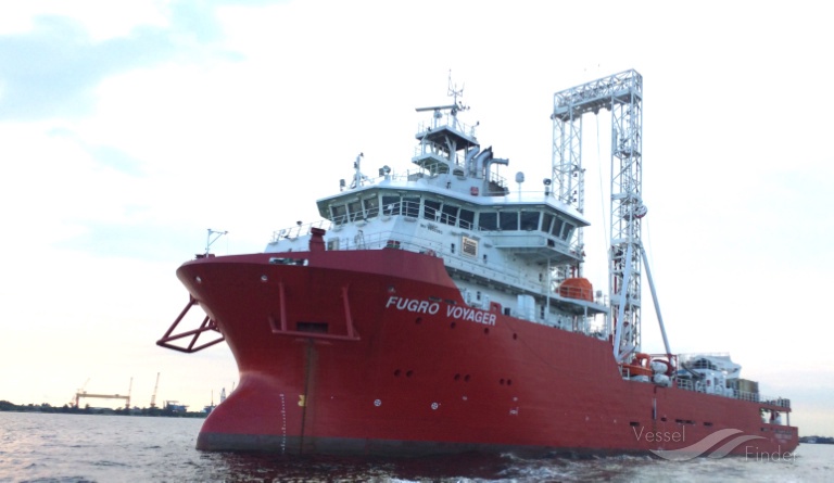 FUGRO VOYAGER, Research Vessel - Details And Current Position - IMO ...