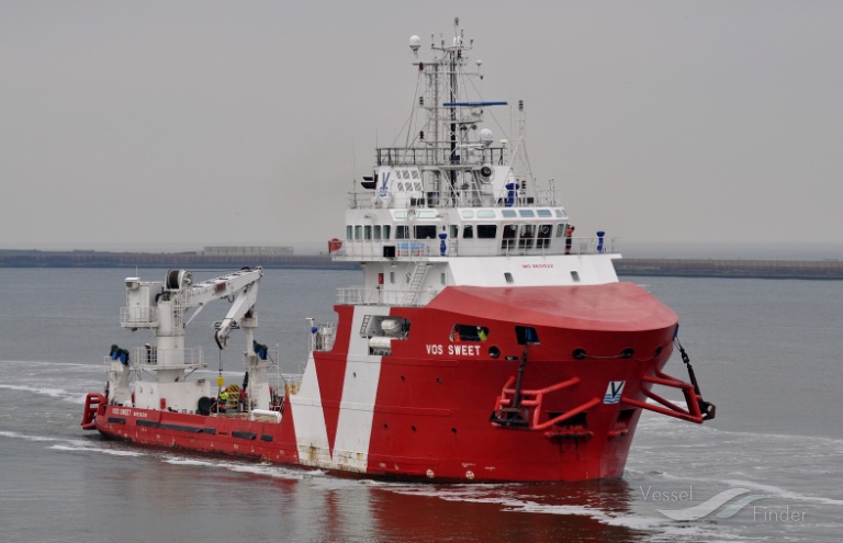 VOS SWEET, Offshore Support Vessel - Details and current position - IMO ...