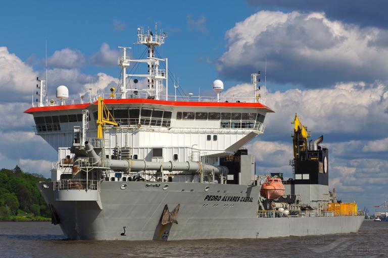 Pedro Alvares Cabral Hopper Dredger Schiffsdaten Und Aktuelle Position Imo 9606132 Mmsi 253365000 Vesselfinder