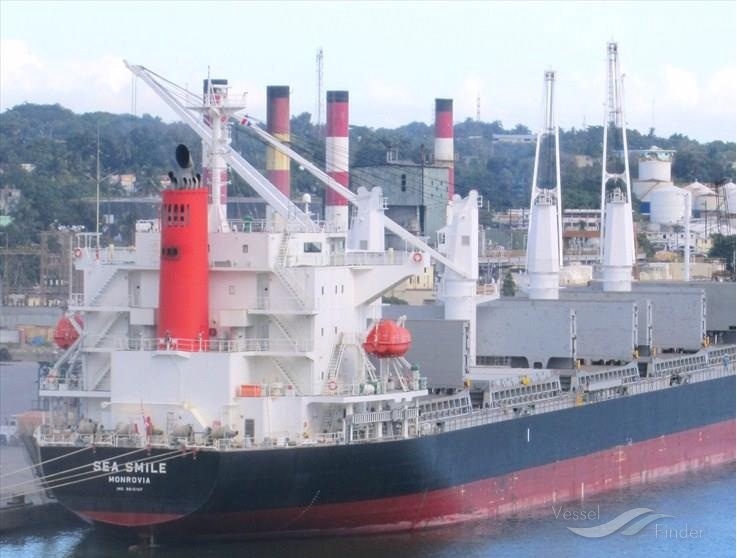 Sea Smile Bulk Carrier Details And Current Position Imo Mmsi Vesselfinder