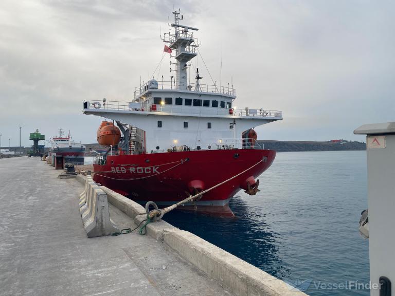 RED ROCK photo, Heavy Load Carrier - Taken on Mar 17, 2025 - VesselFinder