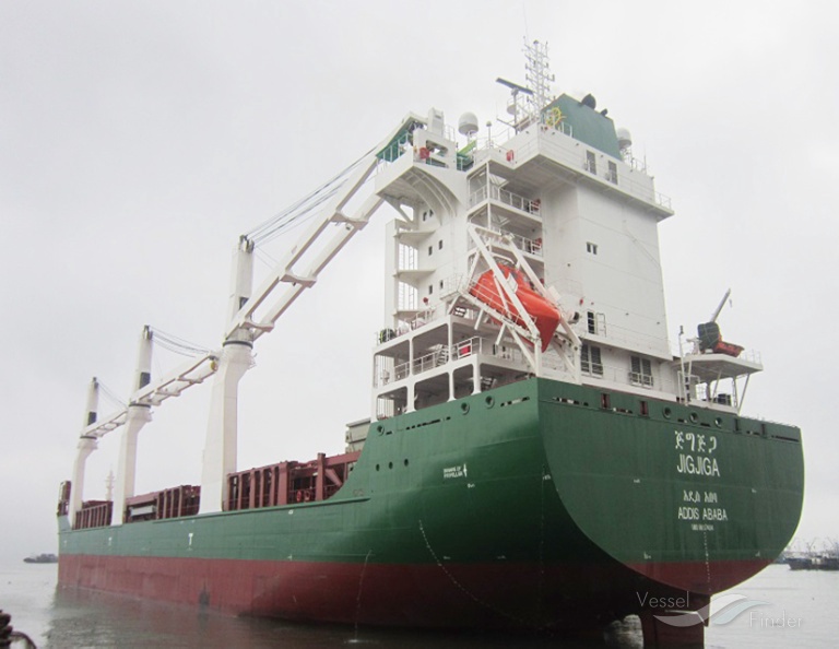 JIGJIGA, General Cargo Ship Details and current position IMO 9617404 VesselFinder