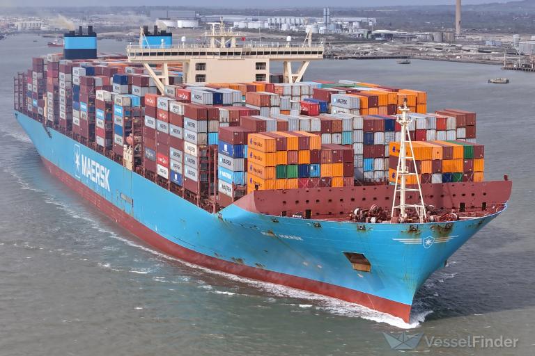 MARY MAERSK, Container Ship - Scheepsdetails en huidige positie