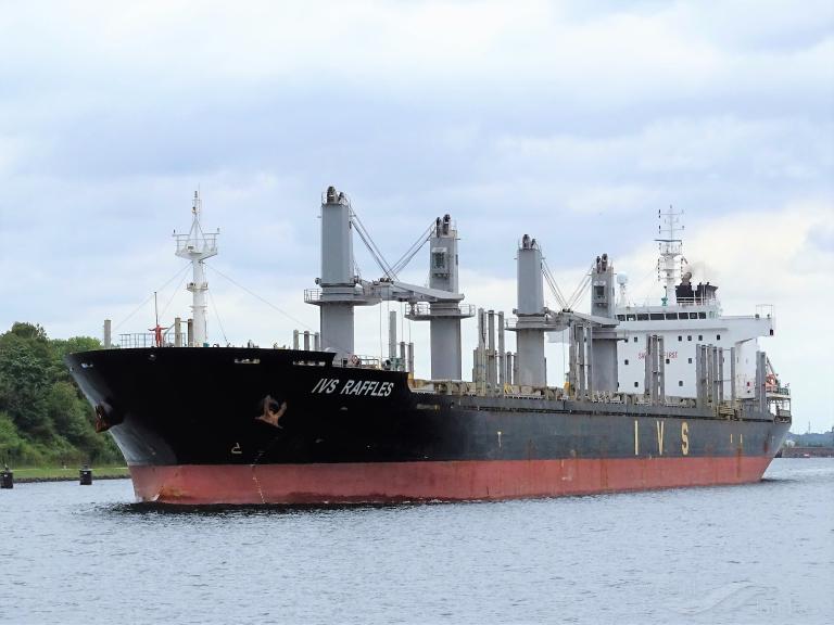 IVS RAFFLES, Bulk Carrier - Skibsdetaljer og nuværende position - IMO ...
