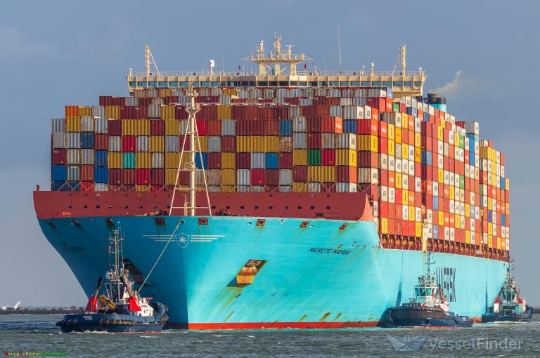 MERETE MAERSK, Container Ship Details and current position IMO