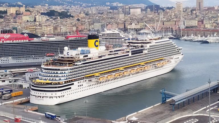 Costa Diadema Passenger Cruise Ship Details And Current Position Imo 9636888 Mmsi 