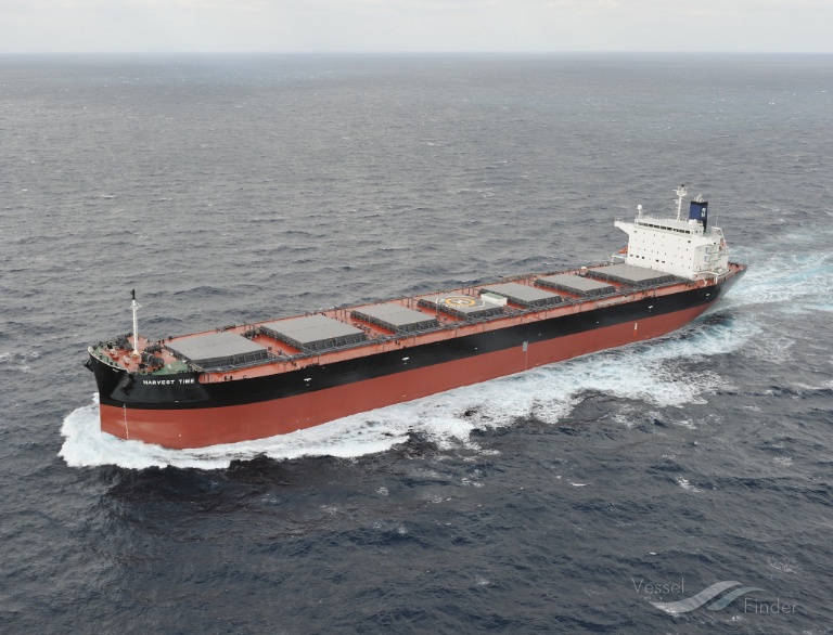 HARVEST TIME, Bulk Carrier Details and current position IMO 9643881