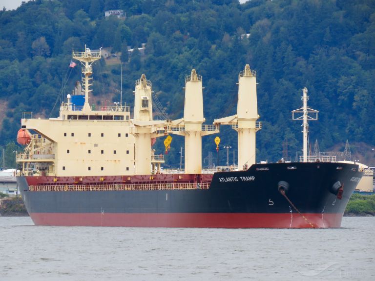 ATLANTIC TRAMP, Bulk Carrier Details and current position IMO