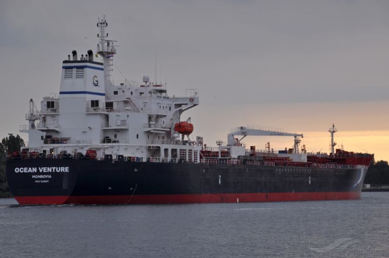 OCEAN VENTURE, Chemical/Oil Products Tanker Details and current