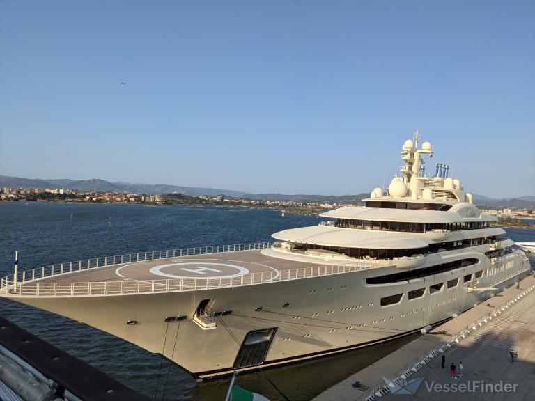 dilbar yacht vesselfinder