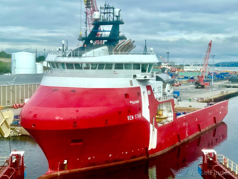 REM STAR, Offshore Tug/Supply Ship Details and current position IMO