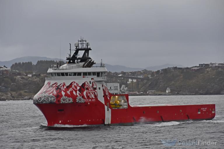 REM ART, Offshore Tug/Supply Ship Details and current position IMO