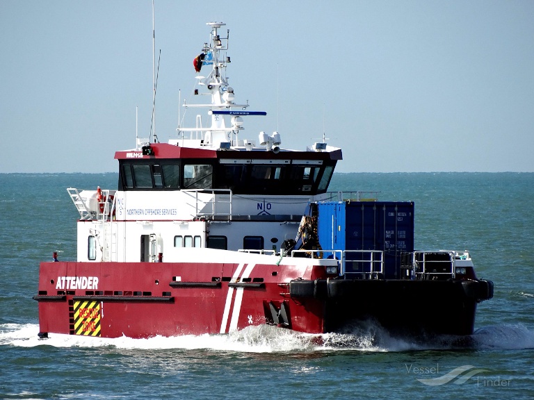 ATTENDER Offshore Tug Supply Ship Details And Current Position IMO 