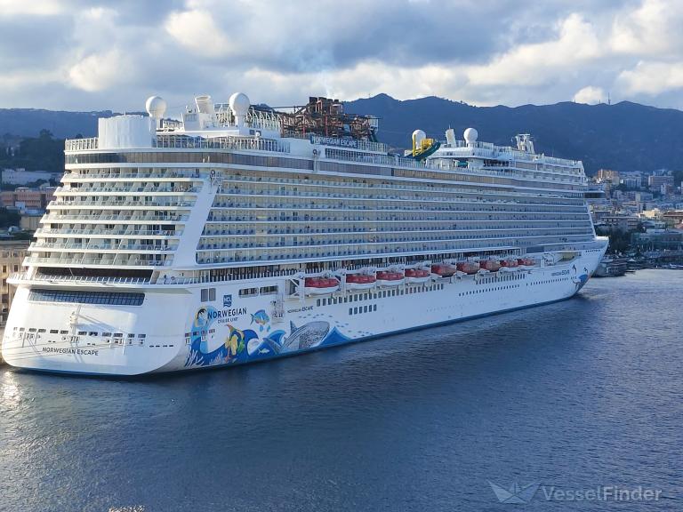 NORWEGIAN ESCAPE, Passenger (Cruise) Ship Details and current