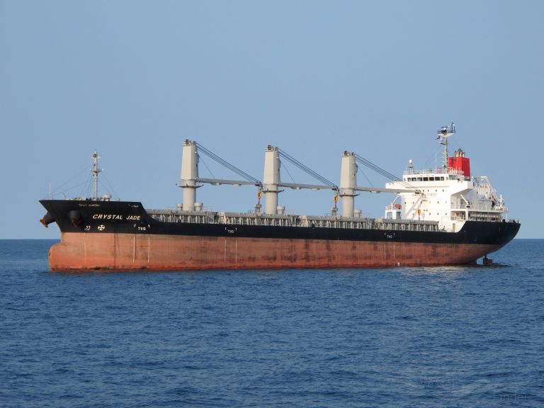 CRYSTAL JADE, Bulk Carrier - Details and current position - IMO 9680891