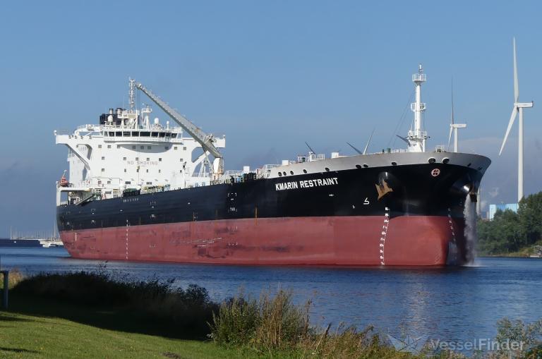 KMARIN RESTRAINT, Crude Oil Tanker - Detalles del buque y posición ...