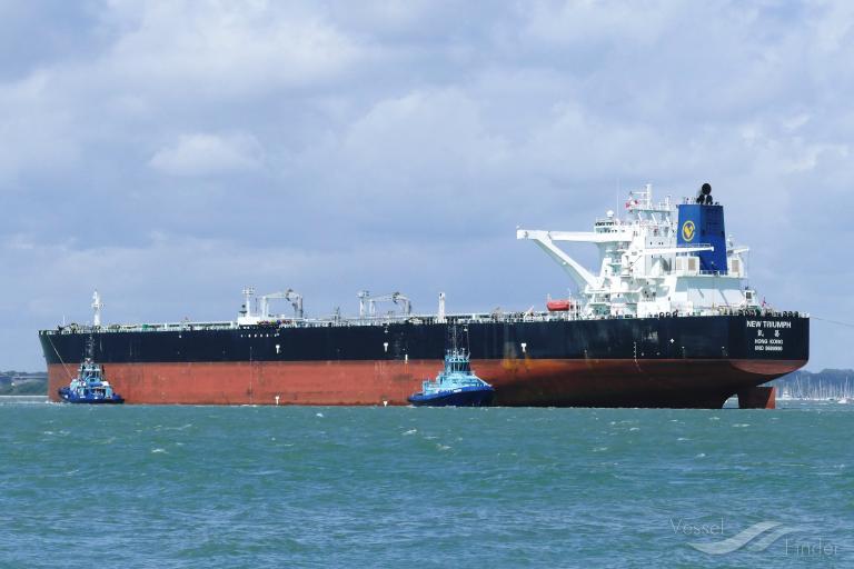 NEW TRIUMPH, Crude Oil Tanker - Details and current position