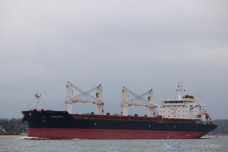 AP REVELIN, Bulk Carrier - Details and current position - IMO 9694696 ...