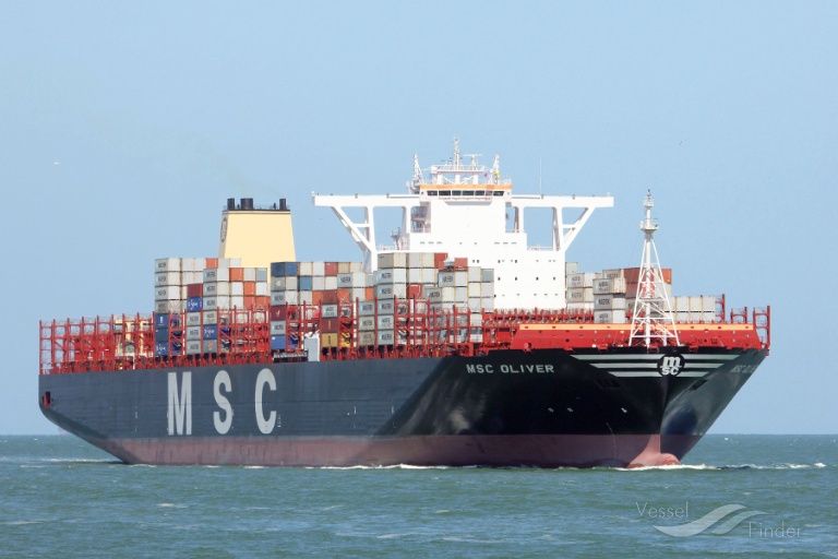 MSC OLIVER, Container Ship - Details and current position - IMO