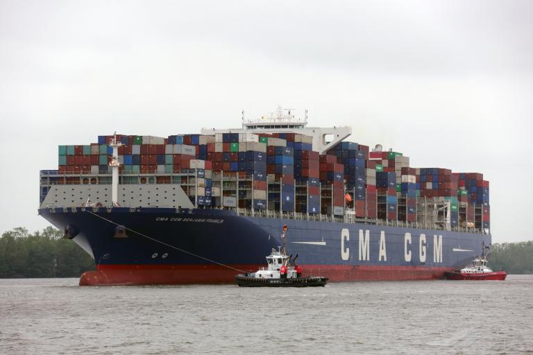 cma cgm b franklin container ship details and current position imo 9706891 mmsi 215195000 vesselfinder