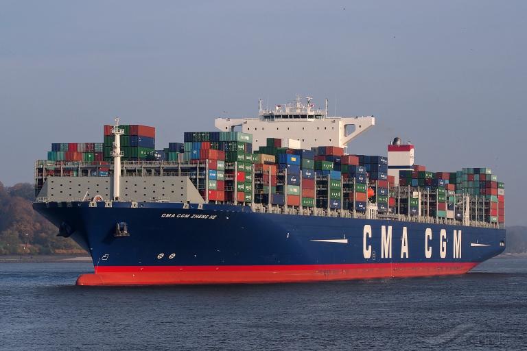 cma cgm zheng he container ship details and current position imo 9706906 mmsi 215199000 vesselfinder