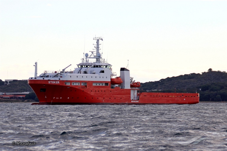 STOKER, Offshore Support Vessel Details and current position IMO