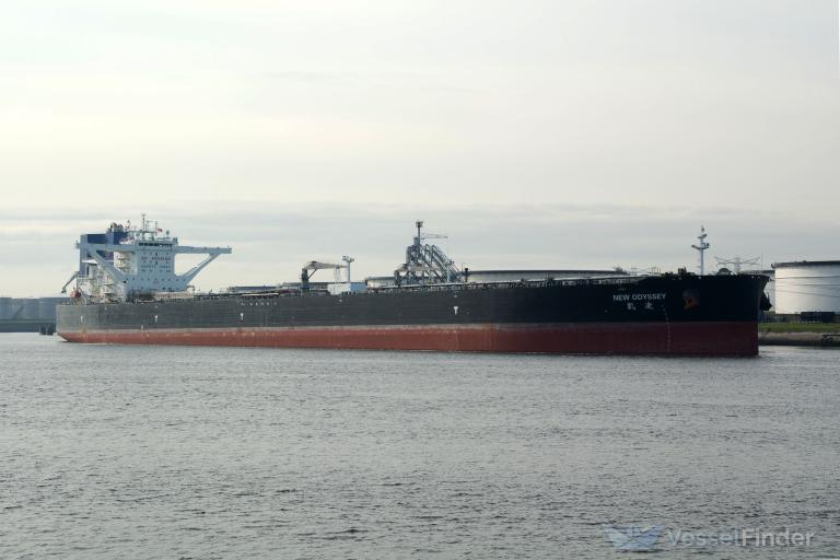 NEW ODYSSEY, Crude Oil Tanker - Details and current position