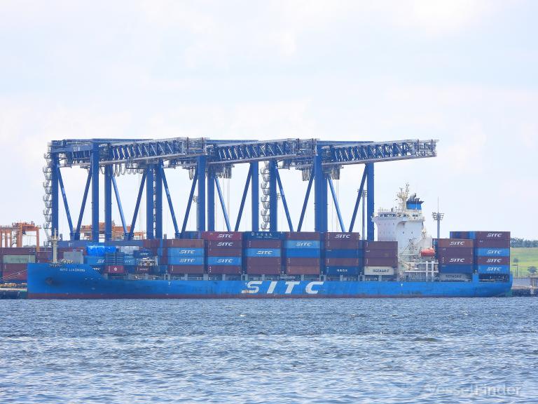 Sitc liaoning container ship details and current position imo