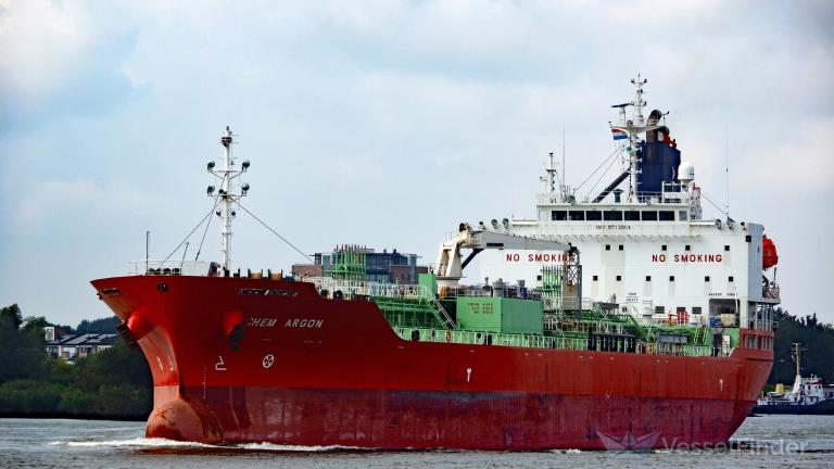 CHEM ARGON, Chemical/Oil Products Tanker - Details and current position ...