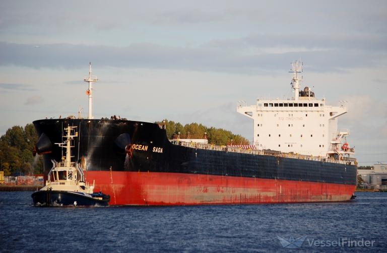 OCEAN SAGA, Bulk Carrier - Details and current position - IMO 