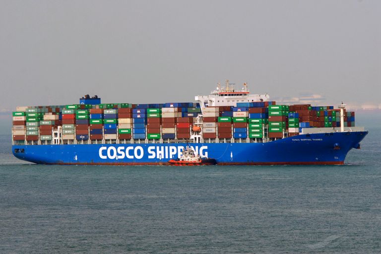 COSCOSHIPPING THAMES photo