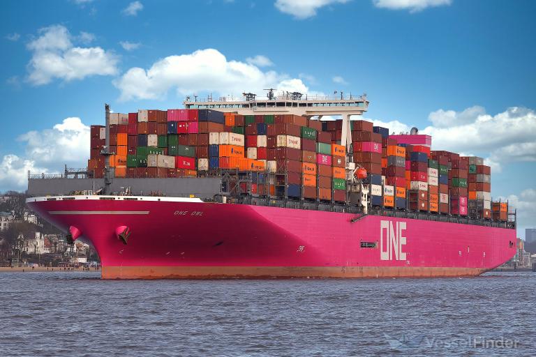 ONE OWL, Container Ship - Details and current position - IMO