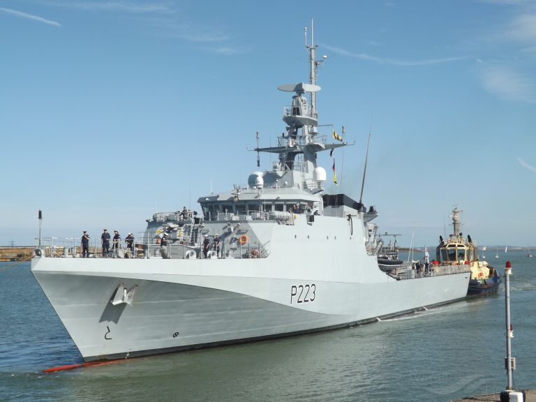 BRITISH WARSHIP photo