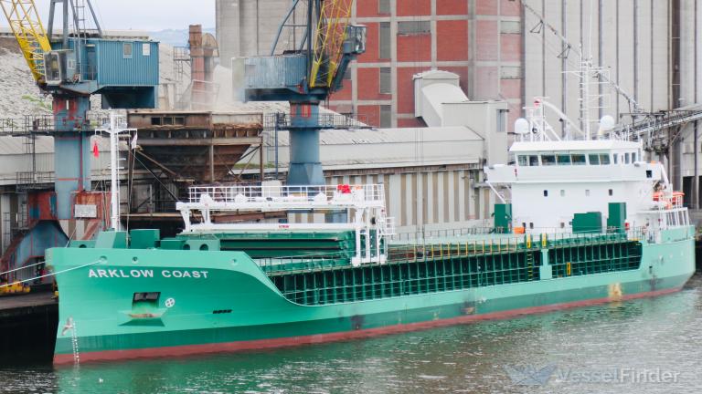 ARKLOW COAST, General Cargo Ship - Details and current position - IMO ...