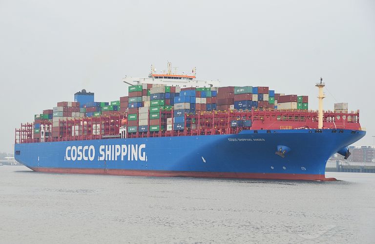 COSCO SHIPPING ANDES, Container Ship - Details and current position ...