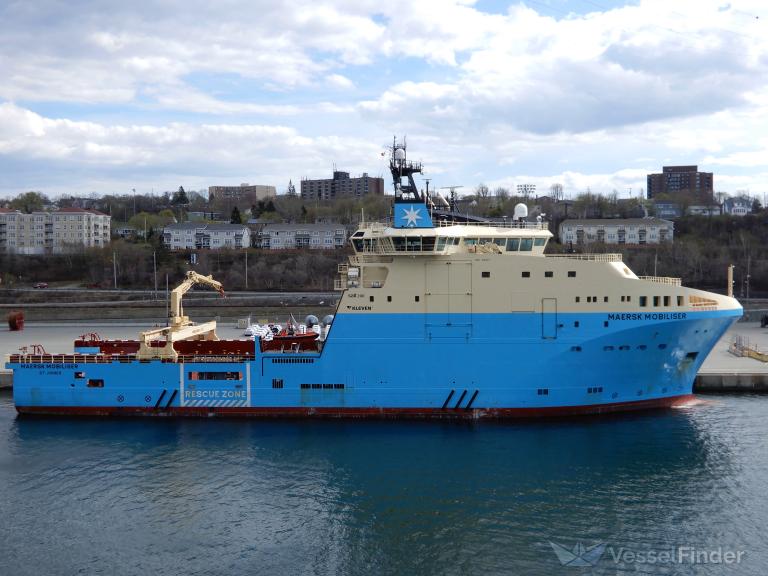 MAERSK MOBILISER, Offshore Tug/Supply Ship Details and current