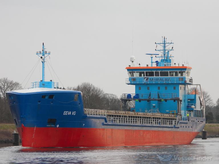 EEVA VG, General Cargo Ship - Details and current position - IMO ...