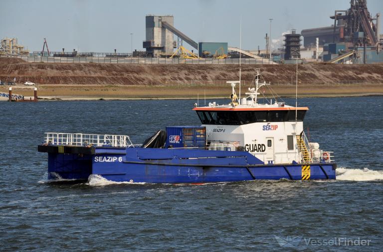 Seaページ SEAZIP 9 (IMO 9887865), Multi Purpose Offshore Vessel | Position