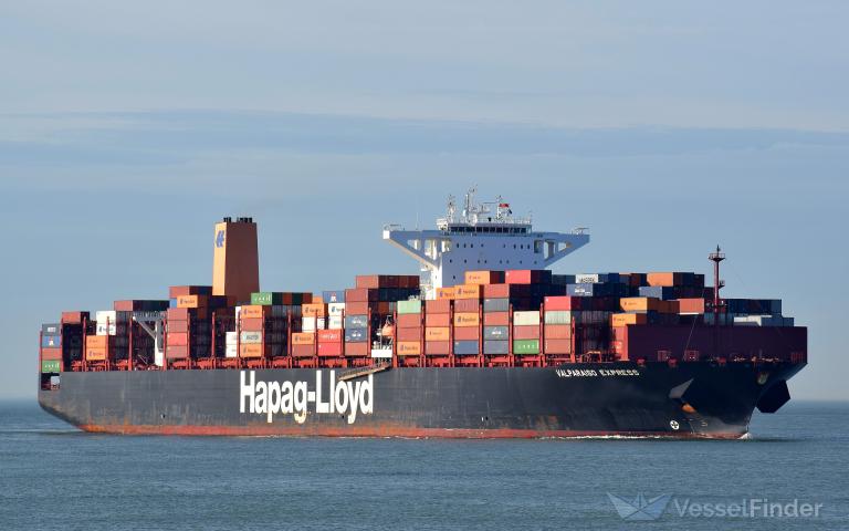 VALPARAISO EXPRESS, Container Ship - Details and current position - IMO  9777589 - VesselFinder