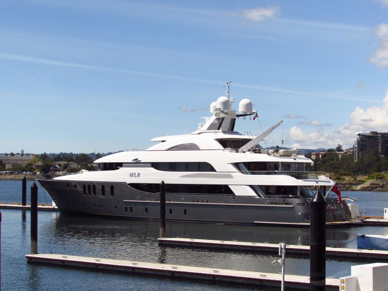 MLR, Yacht - Details and current position - IMO 9777955 MMSI 319153100 ...