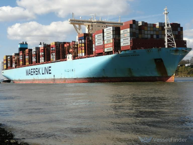MONACO MAERSK, Container Ship - Gemi detayları ve güncel harita konumu ...