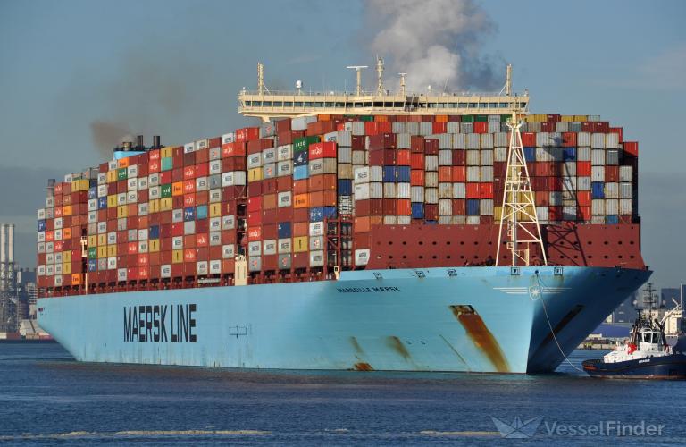 MARSEILLE MAERSK, Container Ship - Scheepsdetails en huidige positie - IMO  9778844 MMSI 219854000 - VesselFinder