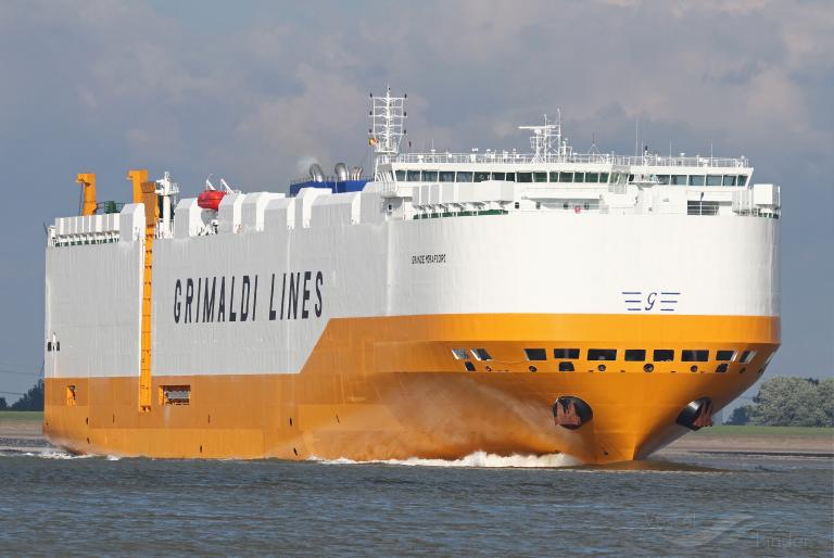 GRANDE MIRAFIORI, Vehicles Carrier Details and current position IMO 9782687 VesselFinder