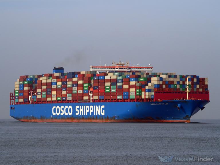 Cosco. Cosco shipping lines. Cosco Fish. Cosco Brayer.