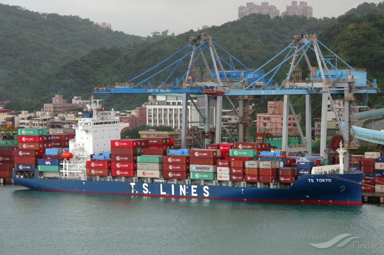 Ts Tokyo Container Ship Details And Current Position Imo Vesselfinder