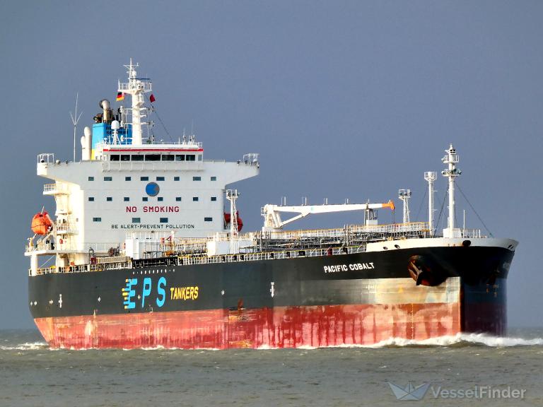 Vessel Characteristics: Ship PACIFIC BLUE (Oil/Chemical Tanker