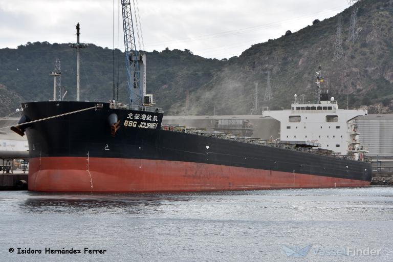 BBG JOURNEY, Bulk Carrier - Details and current position - IMO 9789879 ...